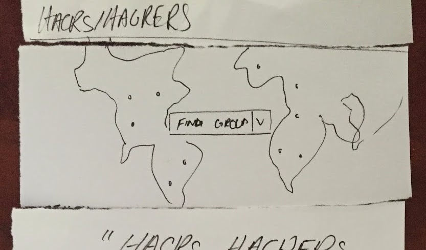 A sketch from the design studio